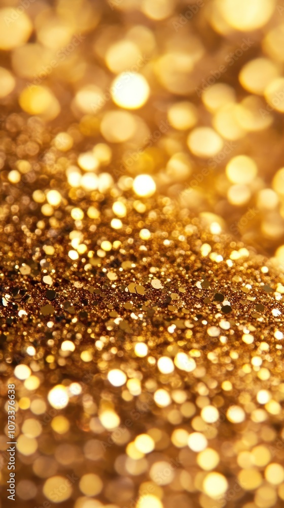 A vibrant, close-up image showcasing shimmering gold glitter, creating a dazzling and luxurious effect with a sparkling, bokeh background. A vibrant, close-up image showcasing shimmering gold glitter, creating a dazzling and luxurious effect with a sparkling, bokeh background.