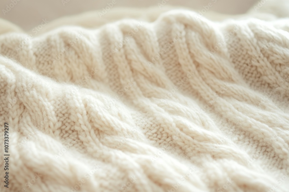 Closeup of Knitted Fabric Closeup of Knitted Fabric