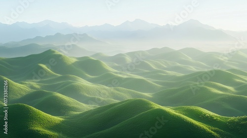 landscape of mountains