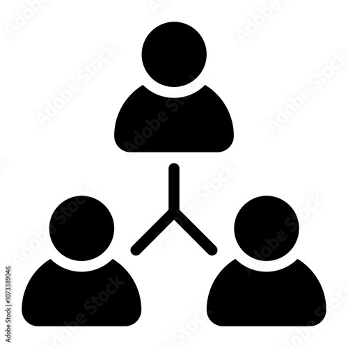referral glyph icon