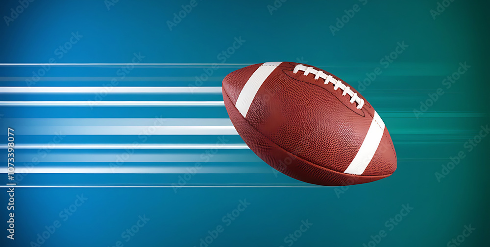 Wallpaper showcasing a football mid-air, with motion trails in the background. Wallpaper showcasing a football mid-air, with motion trails in the background.
