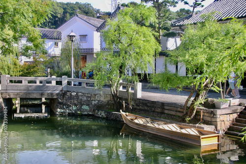 くらしき川舟流し・倉敷美観地区（岡山県・倉敷市）