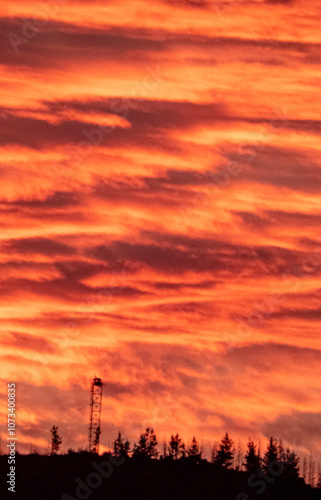 atardecer
