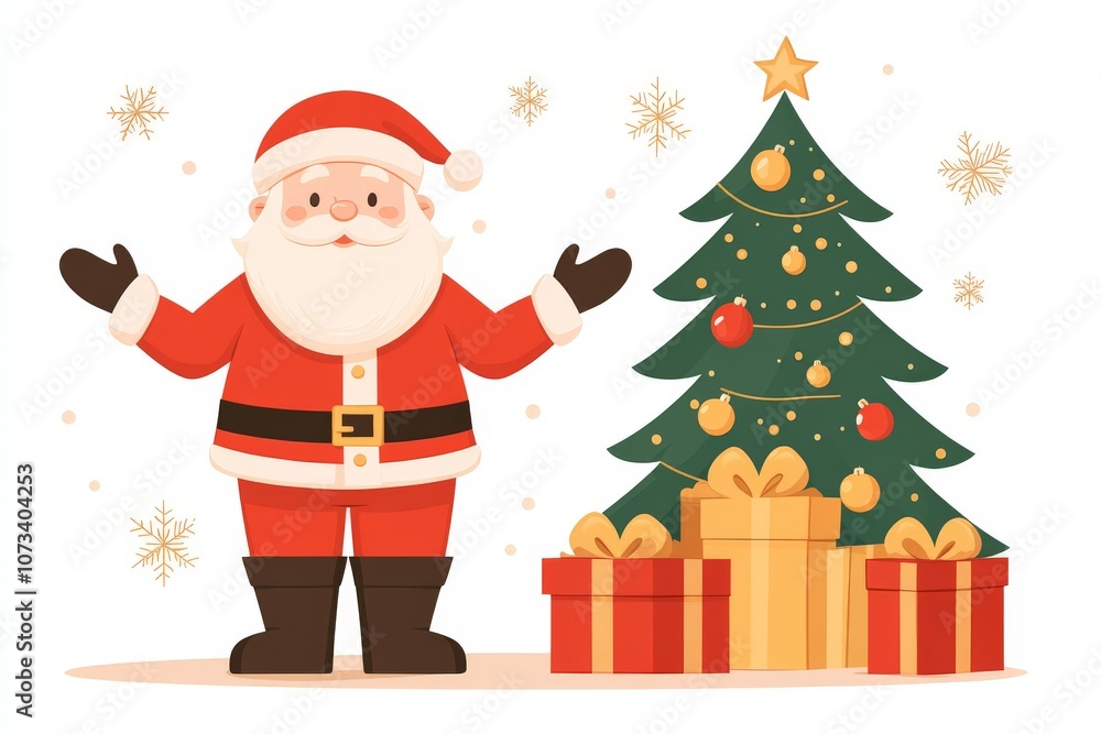 Realistic portrait of Santa Claus gazing into the snowy night with a soft smile surrounded by glowing festive lights and capturing a warm holiday ambiance Realistic portrait of Santa Claus gazing into the snowy night with a soft smile surrounded by glowing festive lights and capturing a warm holiday ambiance