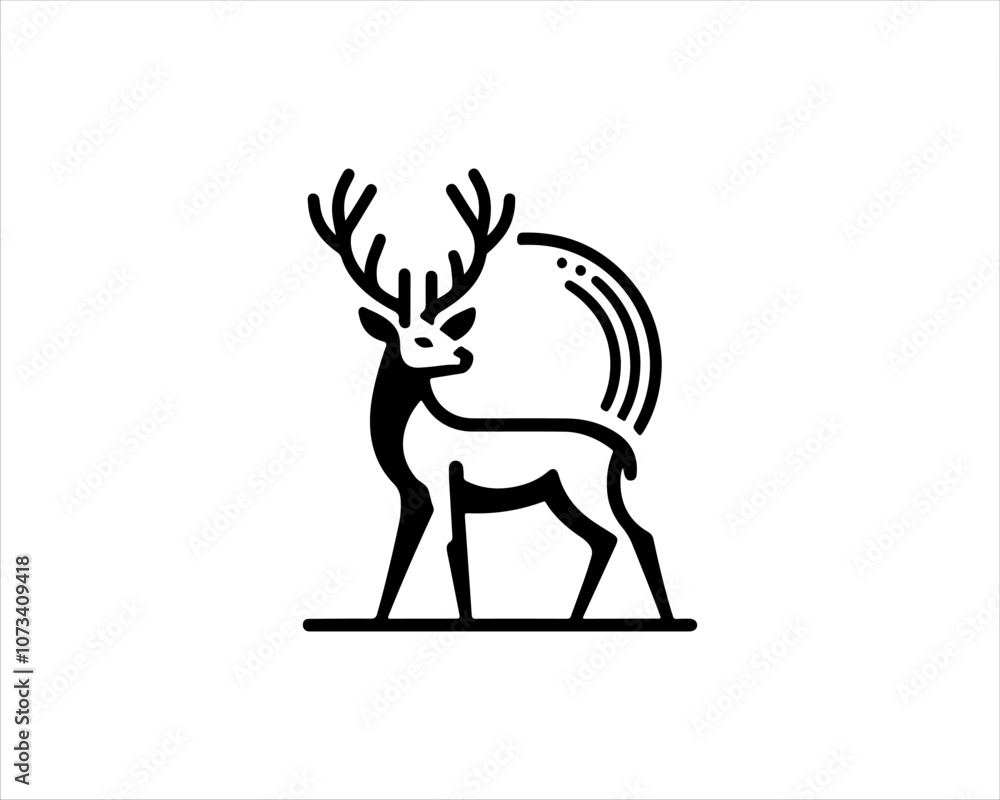 deer silhouette vector deer silhouette vector