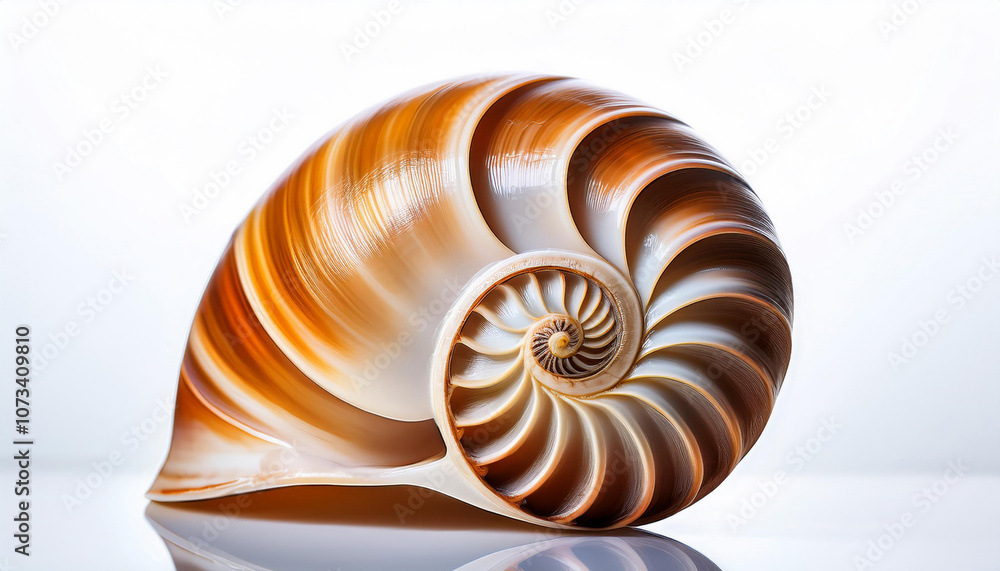 nautilus shell isolated on white background nautilus shell isolated on white background