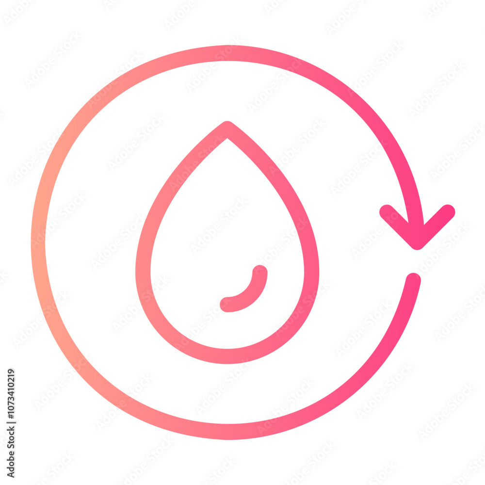 blood transfusion gradient icon blood transfusion gradient icon