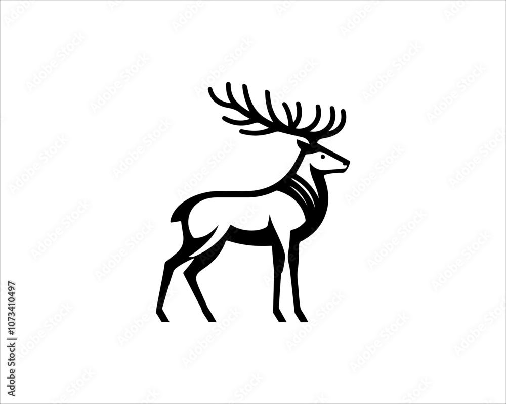 deer illustration deer illustration