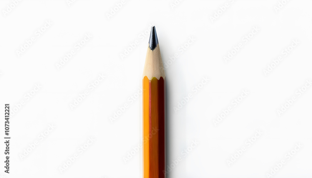 wooden pencil isolated on white background wooden pencil isolated on white background