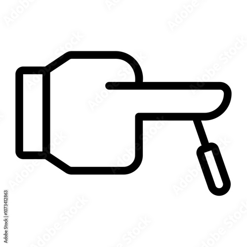 glucosemeter line icon
