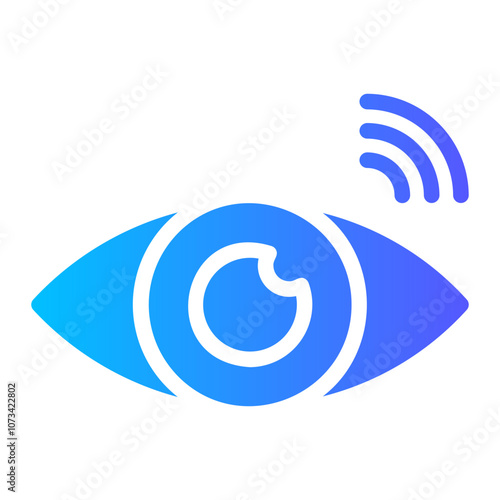 motion sensor gradient icon