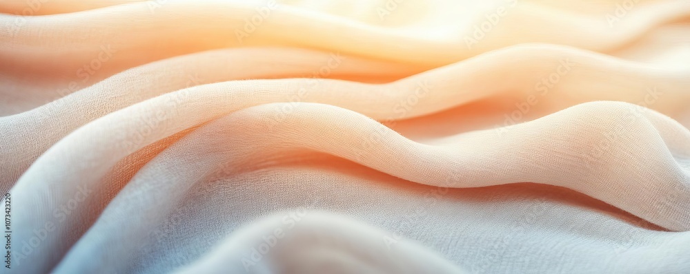 Obraz premium Abstract fabric pattern, diffused light, soft focus