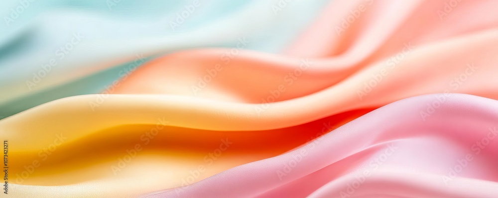 Obraz premium Abstract fabric pattern, diffused light, soft focus