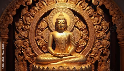 Gautama buddha statue