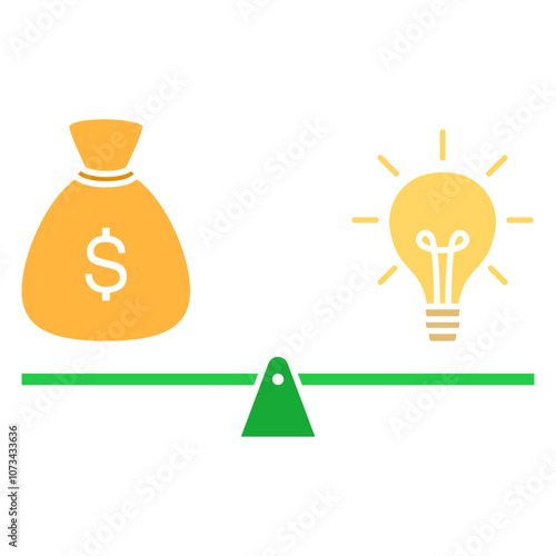 comparing money with ideas