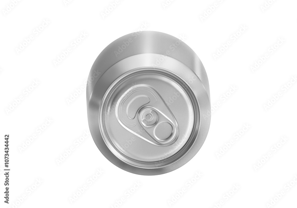 Aluminum can, transparent background Aluminum can, transparent background