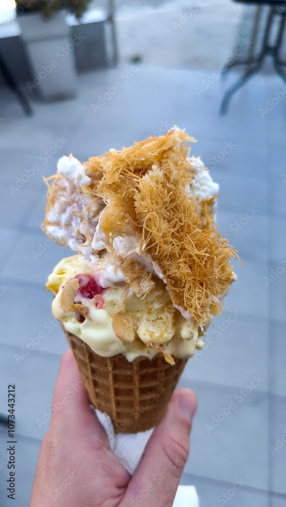 Luxurious ice cream