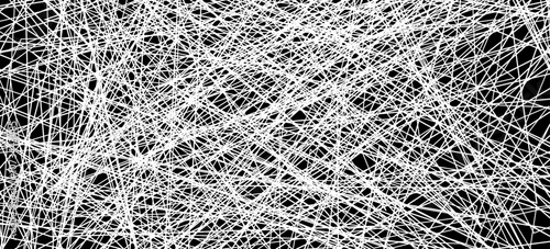 Background with white scribbles on a dark background