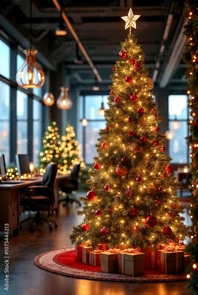decorated christmas tree decorated christmas tree
