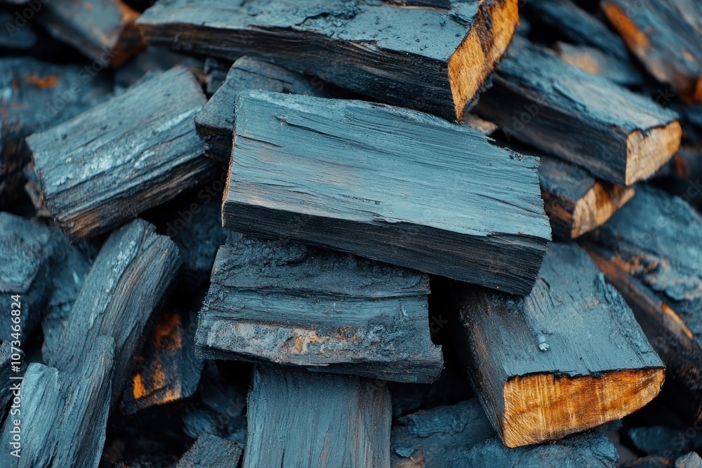 Barbecue Charcoal Briquettes for Grilling and Smoking Perfect for Creating Crispy Edges on Ribs and Achieving That Smoky Flavor You Crave
