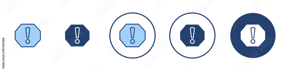 Error Icon Thin line art isolated Error Icon Thin line art isolated