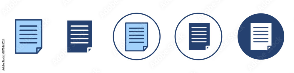 File icon Thin line art isolated File icon Thin line art isolated