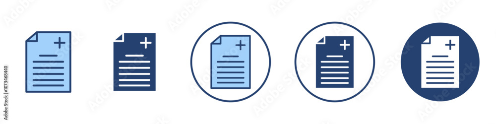 Form icon Thin line art isolated Form icon Thin line art isolated