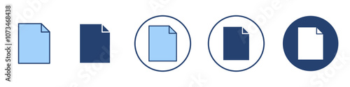Format icon Thin line art isolated