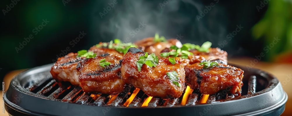 Discover the Art of Barbecue Ribs with Smoky, Crispy Edges Elevate Grill Flavor with Barbecue Charcoal and Crispy Perfection, Unleash Juicy, Tender BBQ Delights and Unforgettable Flavor