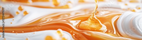 Obraz na płótnie Golden Honey Drizzling Over Comb, Pure Natural Texture, Raw Honeycomb, Thick Drizzle, Honeycomb Texture, Raw Honey Texture, Golden Honeycomb, Raw Honey, Honeycomb Drizzle, Raw Honeycomb Texture w salonie