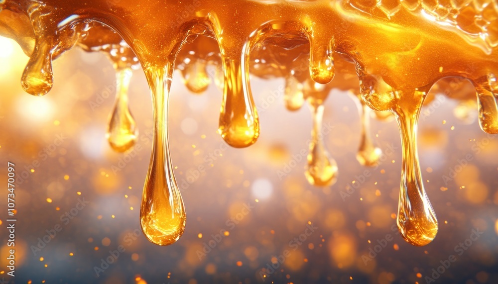 Golden Honeycomb Dripping Pure Nectar, Raw, Rustic Honey Texture, Harvest Season, Delicious Honeycomb Dripping With Sweetness, Natural Honeycomb Texture, Honeycomb Photography, Honeycomb Background