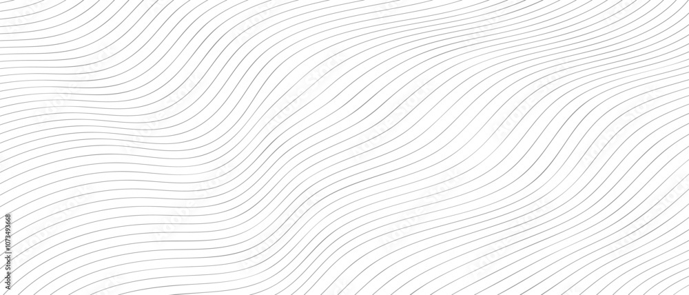 Abstract wavy thin lines pattern, optical illusion effect, minimal geometric background Abstract wavy thin lines pattern, optical illusion effect, minimal geometric background