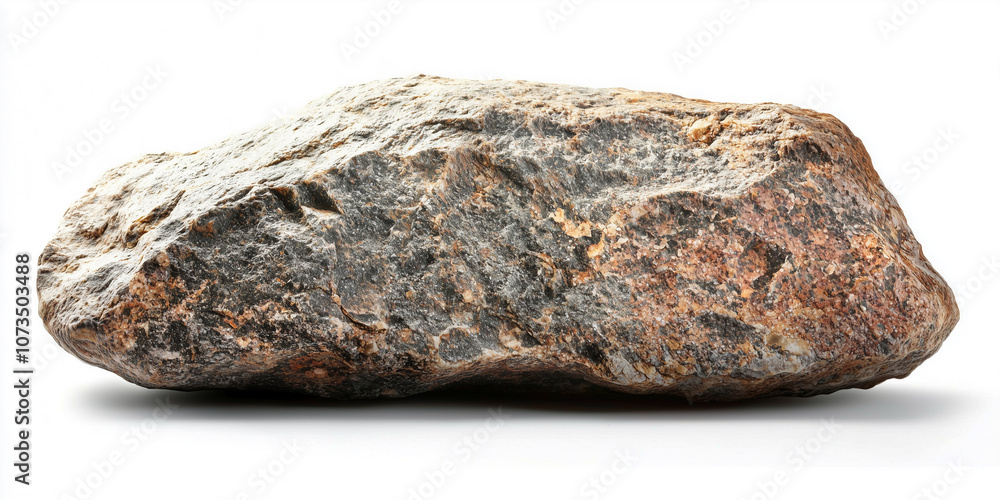 Stone isolated on white background Stone isolated on white background