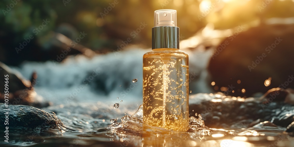 Natural Face Serum in River Flow Natural Face Serum in River Flow