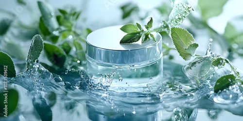Fresh Botanical Cream in Water Splash