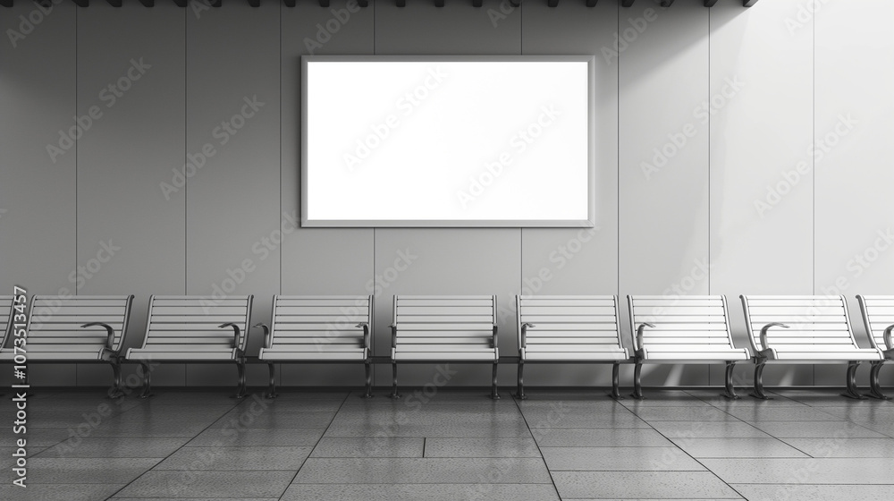 Mock up Banner signboard Media Indoor Airport Mock up Banner signboard Media Indoor Airport