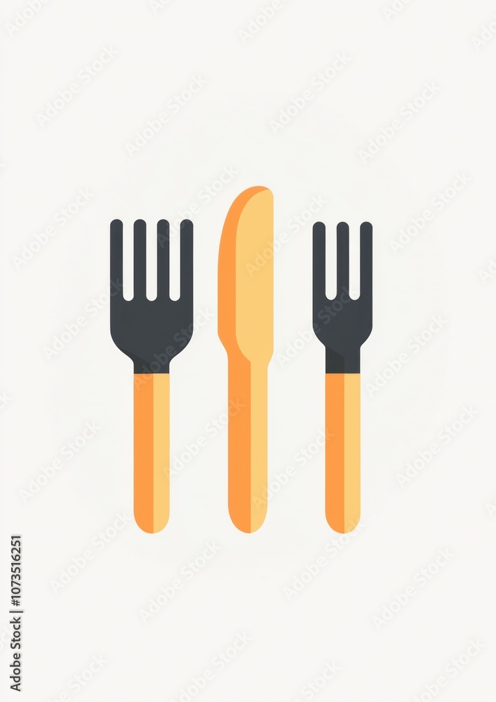 A close up of a knife, fork and spoon A close up of a knife, fork and spoon