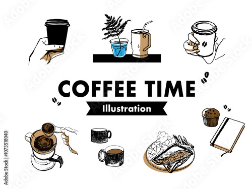 コーヒーのイラスト