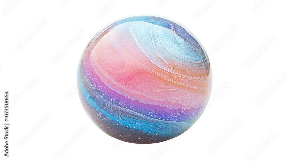 Single soap bubble transparent background Single soap bubble transparent background
