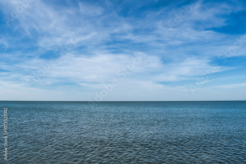 blue sky and sea