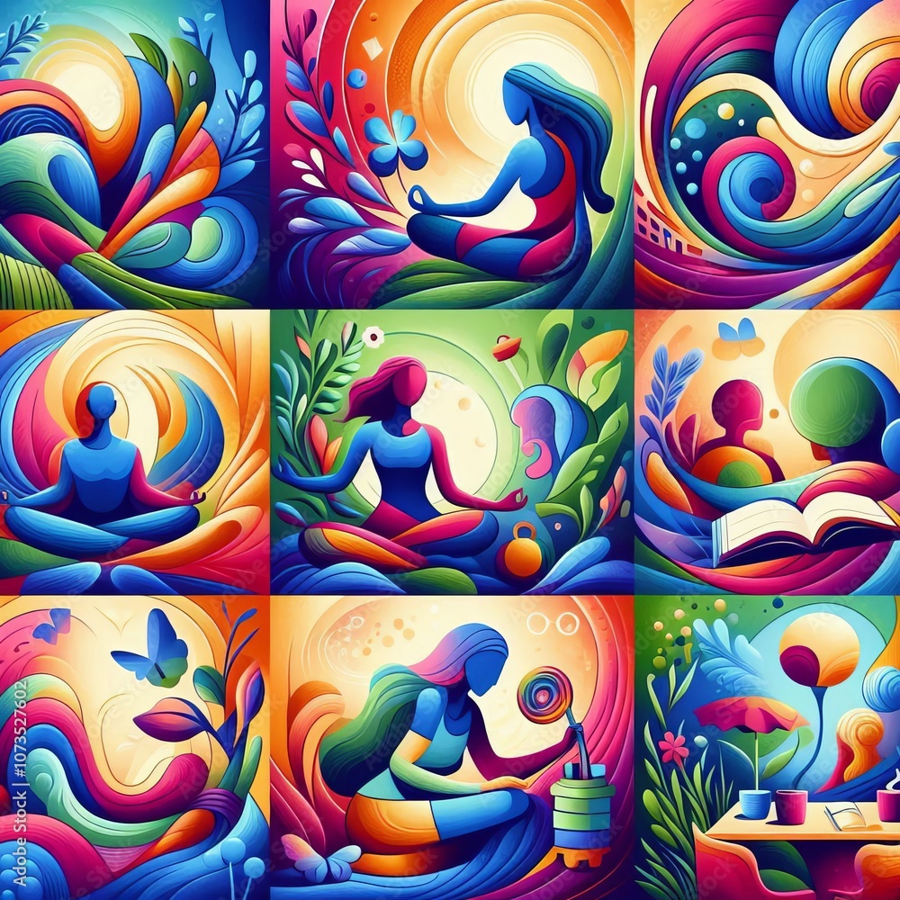 Connecting with Self Inner Peace Variants Connecting with Self Inner Peace Variants