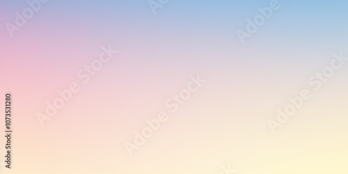 Color gradient background, abstract pastel rainbow. faint yellow pink blue color banner gradation texture, blur abstract background