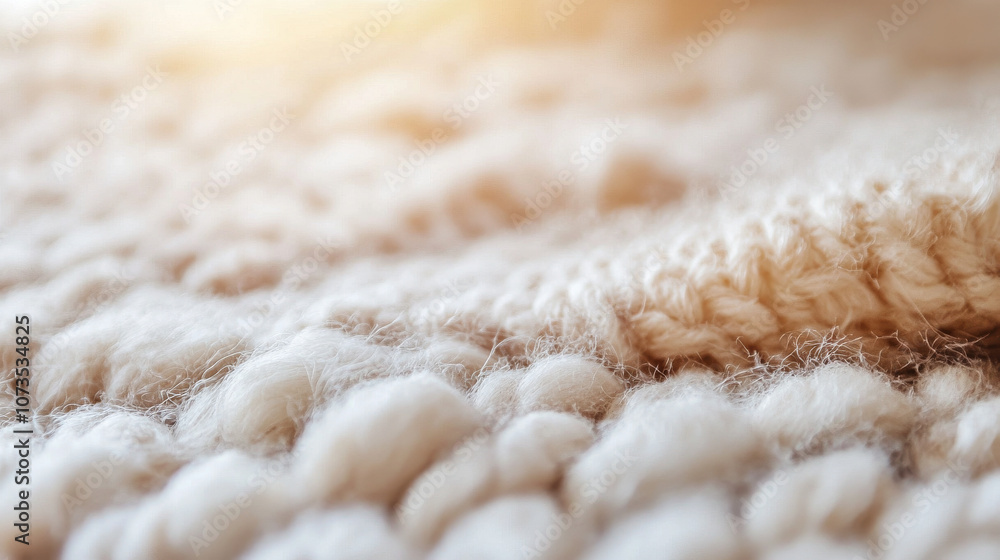 Macro shot of fine wool textile, visible fibers and weave Macro shot of fine wool textile, visible fibers and weave