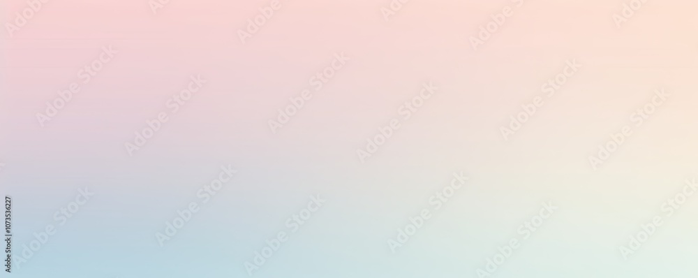 Naklejka premium Color gradient background, abstract pastel rainbow. faint yellow pink blue color banner gradation texture, blur abstract background
