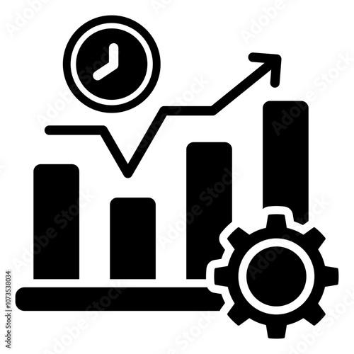 Productivity Glyph Icon