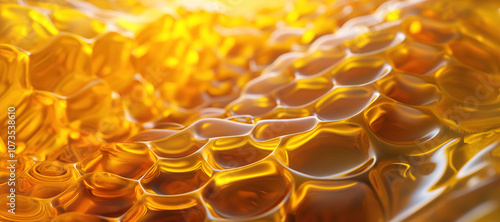 bee honey liquid background, thick, sweet, melt 3