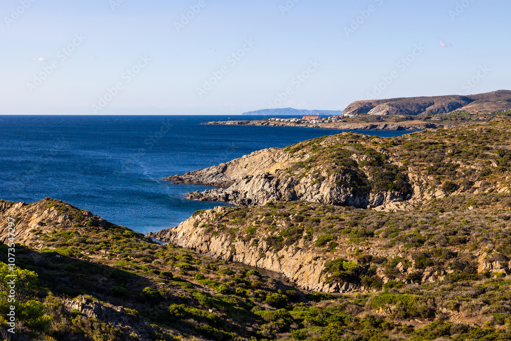 Bay of Portlligat and Pointe des Caials in Cadaqués from the hiking trails of Cap de Creus Bay of Portlligat and Pointe des Caials in Cadaqués from the hiking trails of Cap de Creus