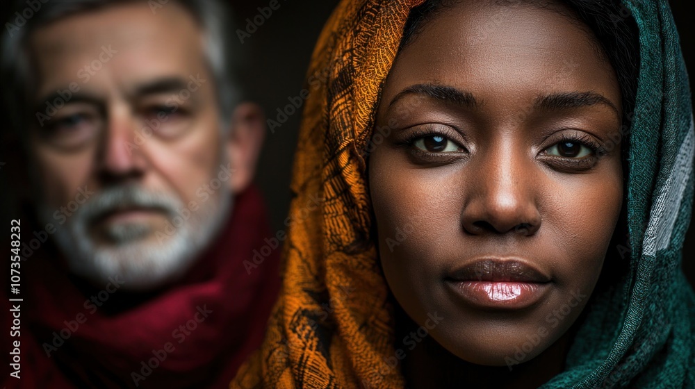 Diverse Faces: Capture portraits of migrants from various backgrounds, showcasing their unique stories and experiences. Diverse Faces: Capture portraits of migrants from various backgrounds, showcasing their unique stories and experiences.
