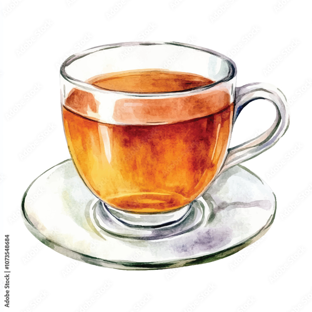 Tea watercolor clipart illustration Tea watercolor clipart illustration