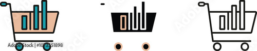 Shopping Cart Comparison Bar Graph Data